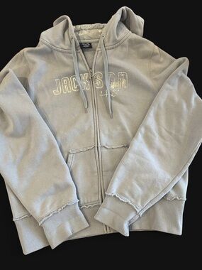 BAC Jackson Hole Wyoming full zip hoodie 🩵 
large